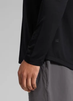 Lightweight Rounded Scallop Bottom Long Sleeves