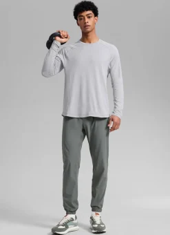 Lightweight Rounded Scallop Bottom Long Sleeves