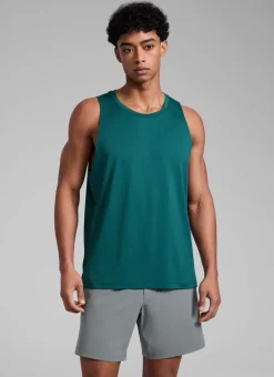 Lightweight Side Slits Narrow Shoulder Tank