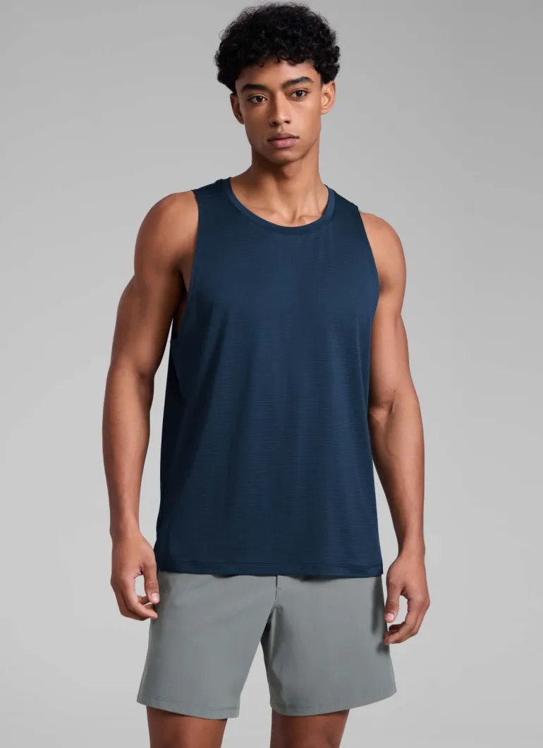 Lightweight Side Slits Narrow Shoulder Tank