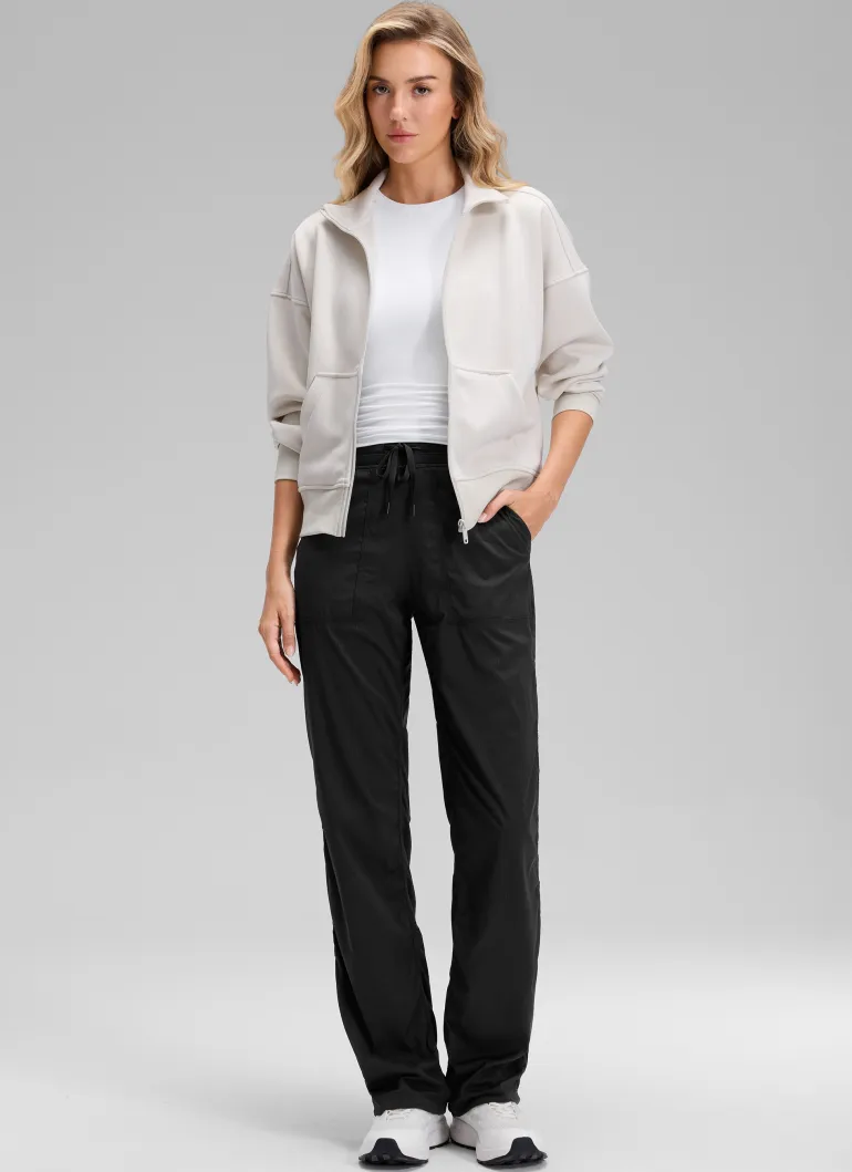 Lightweight Straight Leg Pocket Pant 32"