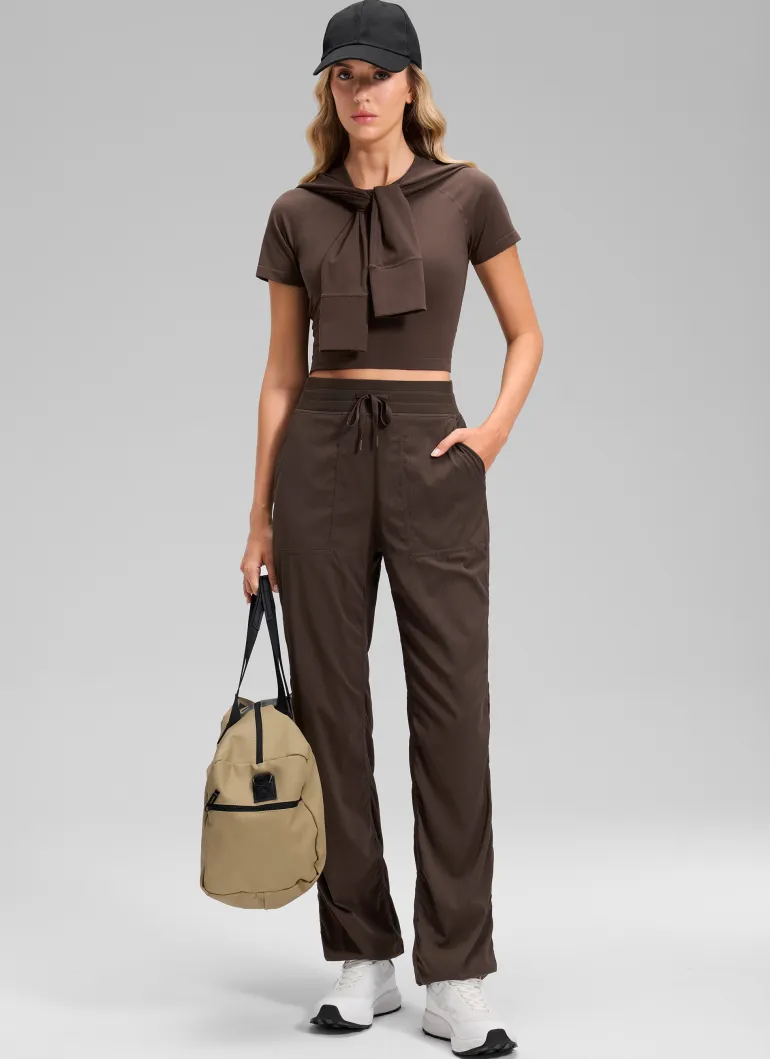 Lightweight Straight Leg Pocket Pant 32"