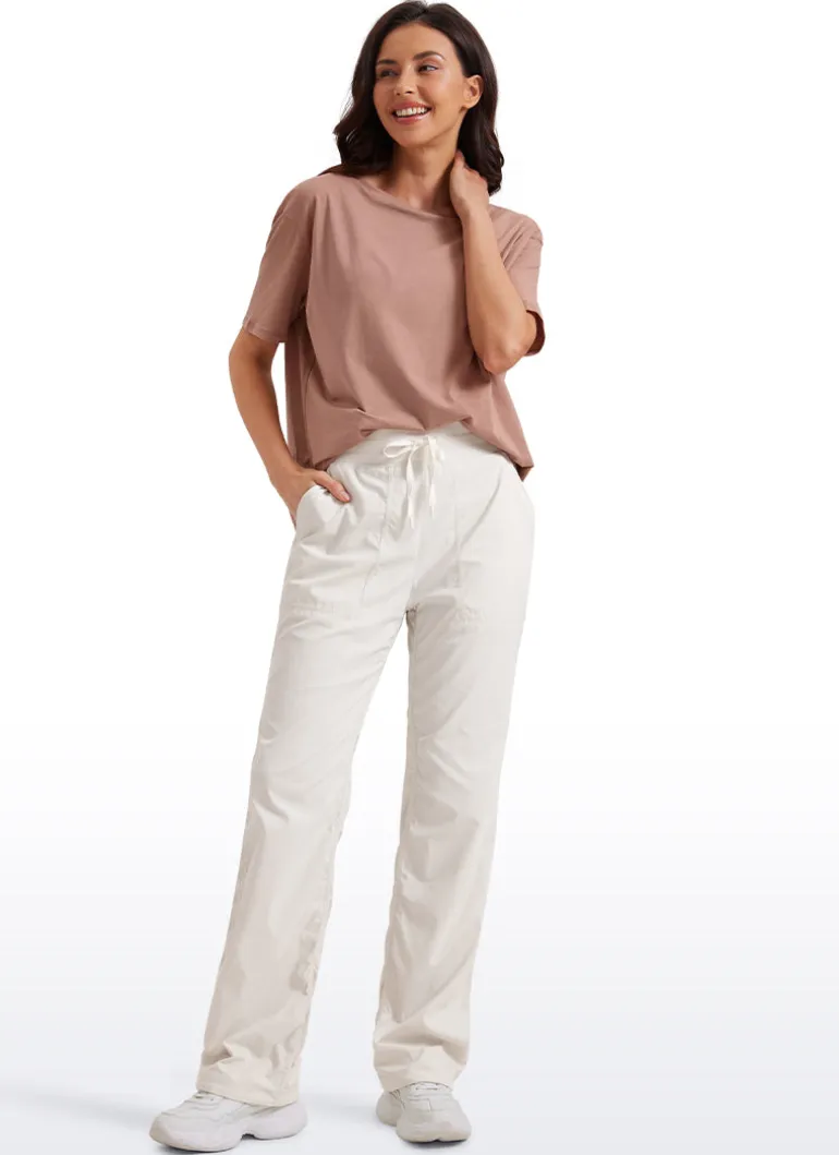 Lightweight Straight Leg Pocket Pant 30"