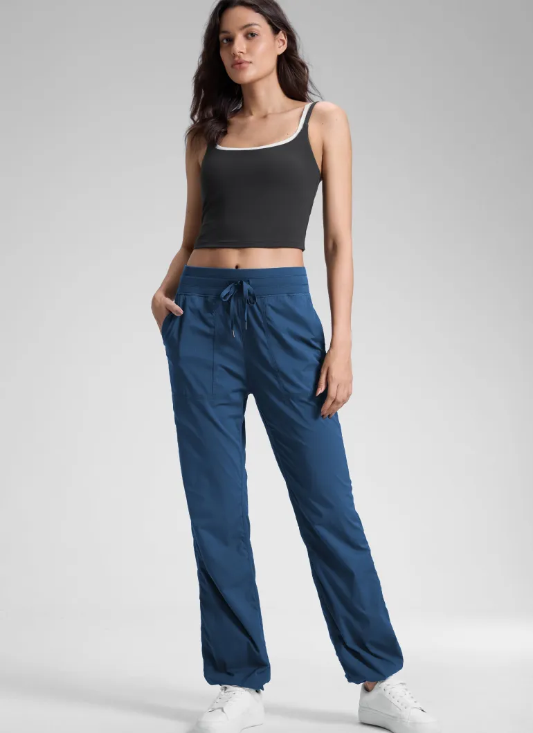 Lightweight Straight Leg Pocket Pant 30"