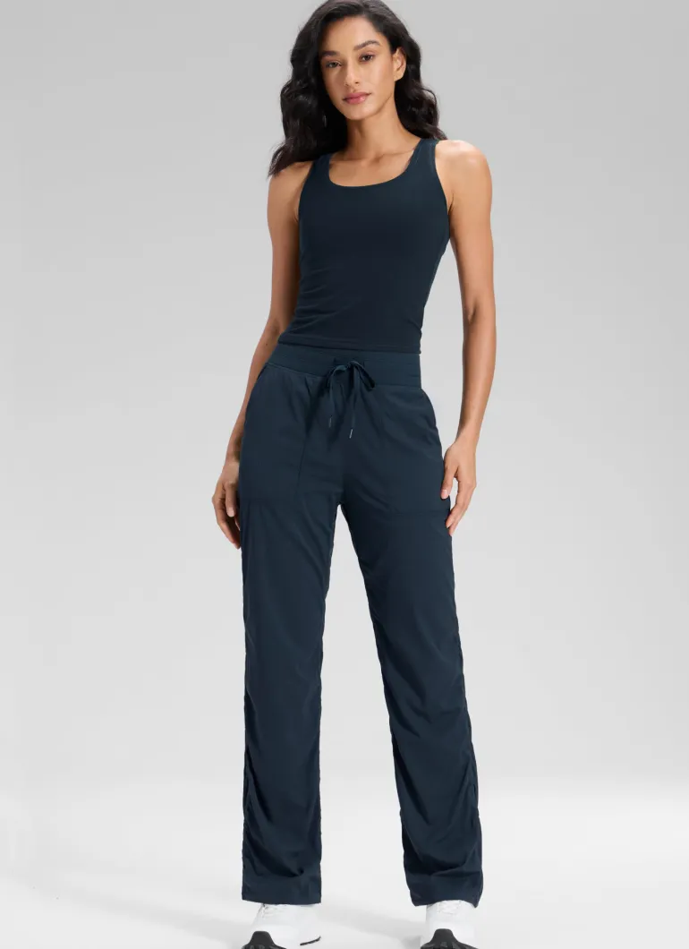 Lightweight Straight Leg Pocket Pant 30"