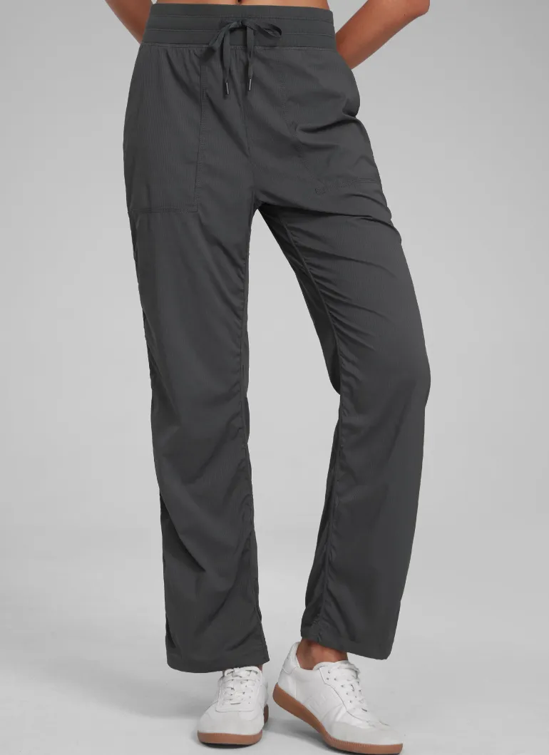 Lightweight Straight Leg Workout Pocket Pant 28"
