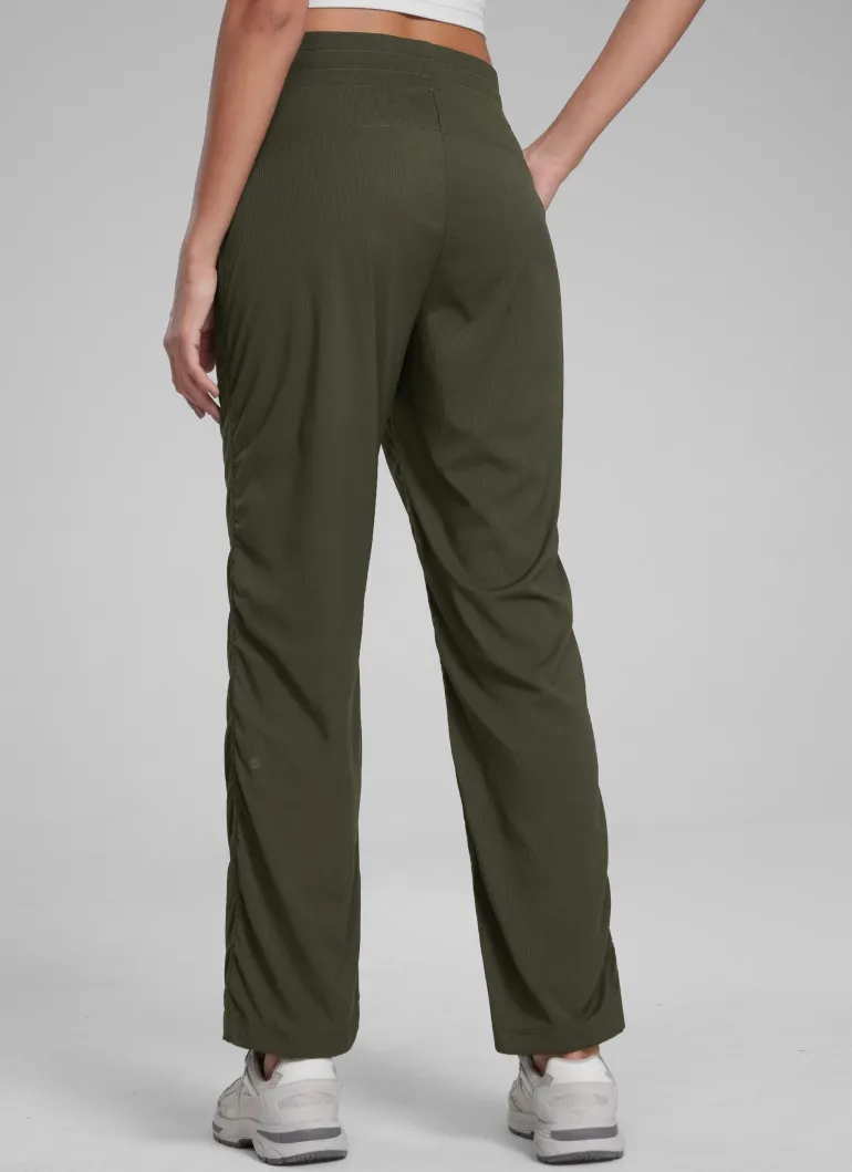 Lightweight Straight Leg Workout Pocket Pant 28"