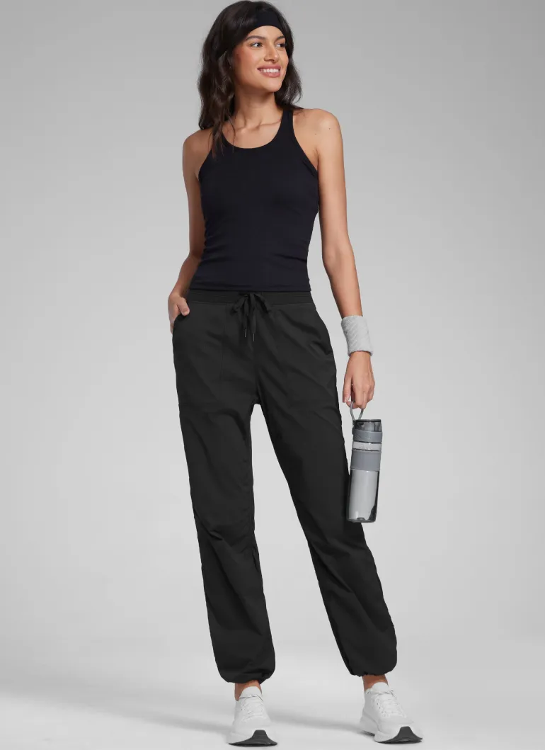 Lightweight Straight Leg Workout Pocket Pant 28"