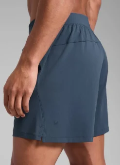 Lightweight Stretchy Athletic Workout Shorts with Zipper Pocket 5''
