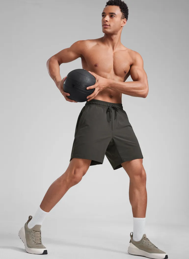 Lightweight Water Resistant Shorts 7" with Zip Pockets