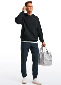 Lightweight Water Resistant Athletic Joggers with Zip Pockets 31"
