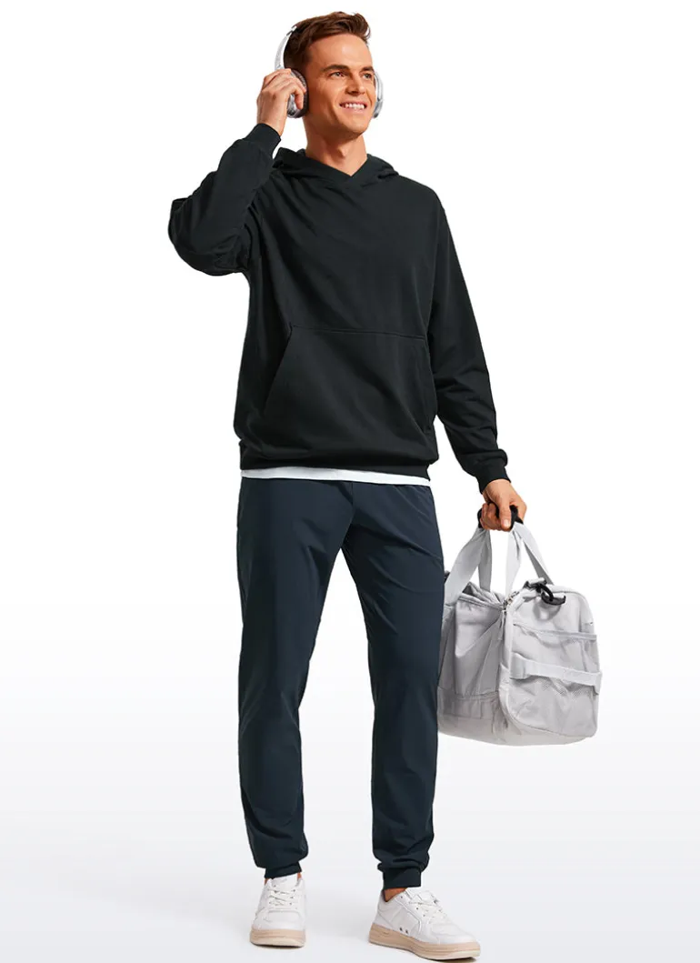 Lightweight Water Resistant Athletic Joggers with Zip Pockets 31"