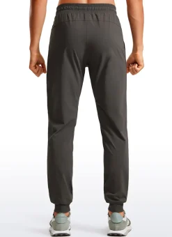 Lightweight Water Resistant Athletic Joggers with Zip Pockets 31