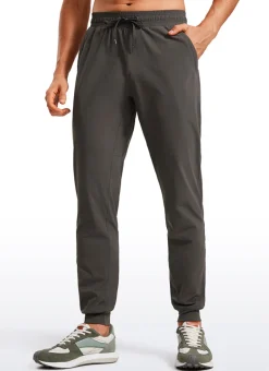 Lightweight Water Resistant Athletic Joggers with Zip Pockets 31