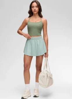 Low Cut U Neck Y Back Shelf Bra Tank