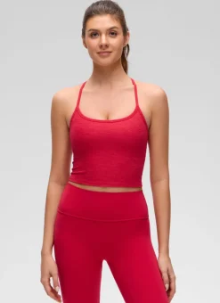 Low Cut U Neck Y Back Shelf Bra Tank