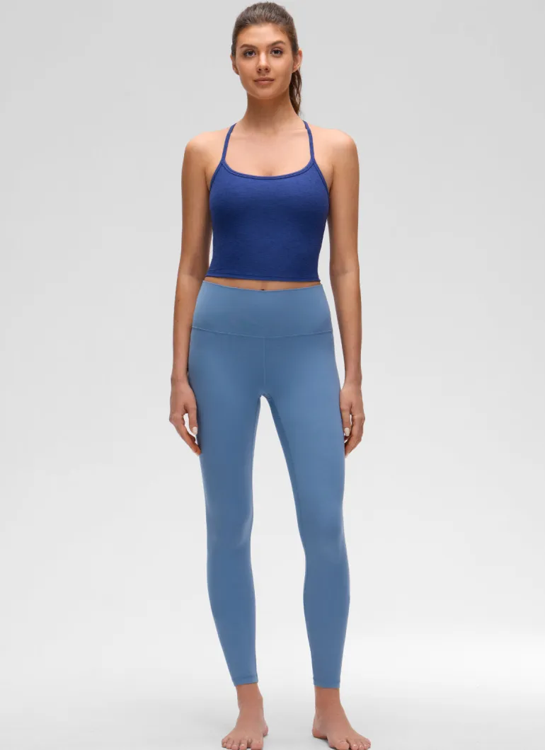 Low Cut U Neck Y Back Shelf Bra Tank