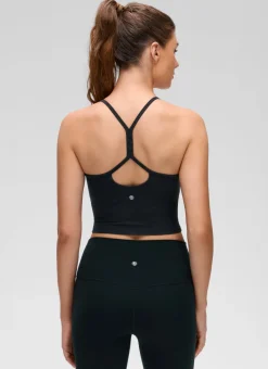 Low Cut U Neck Y Back Shelf Bra Tank