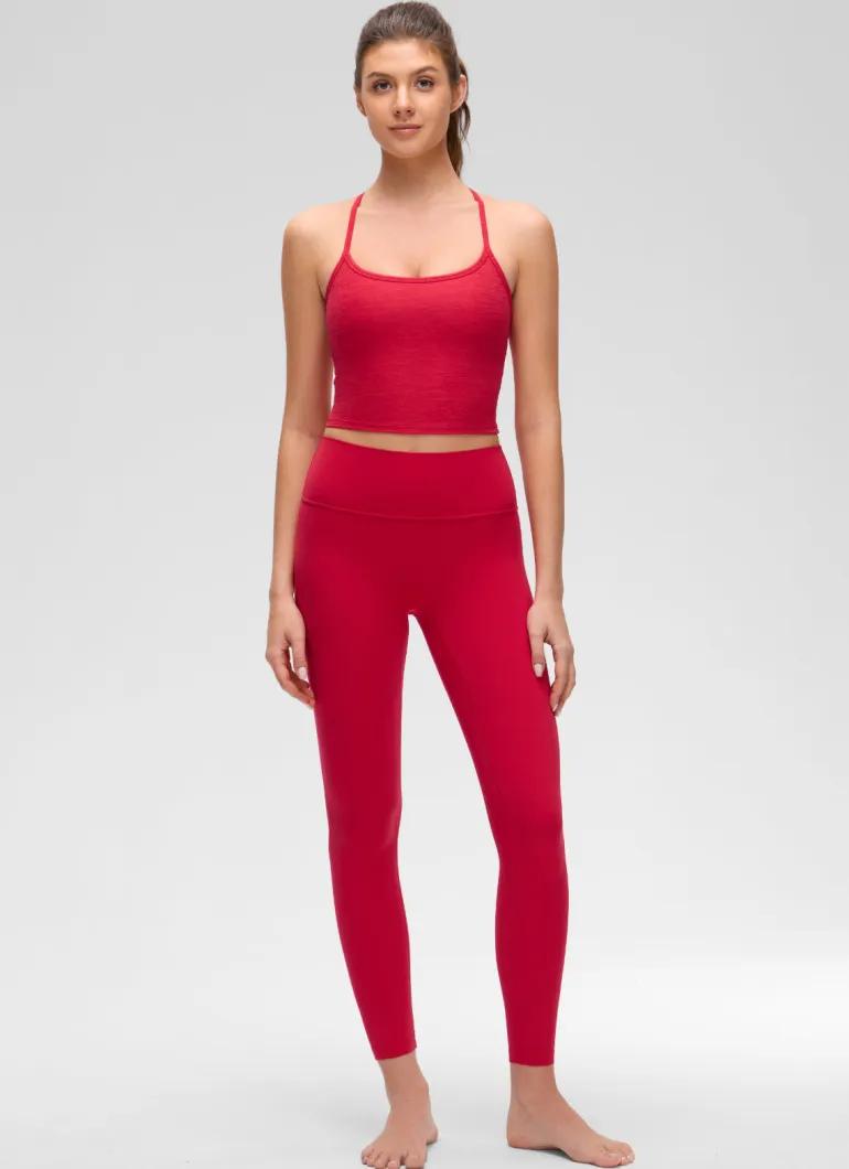 Low Cut U Neck Y Back Shelf Bra Tank