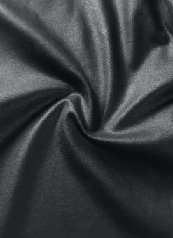 Matte Faux Leather Legging 28''