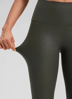 Matte Faux Leather Legging 25''