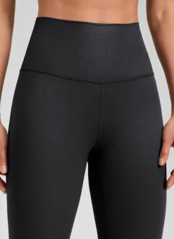 Matte Faux Leather Legging 25''