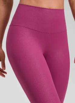 Matte Faux Leather Legging 25''