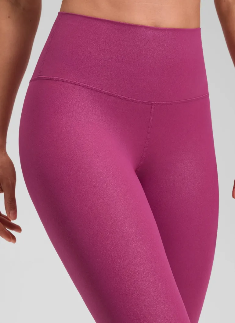 Matte Faux Leather Legging 25''