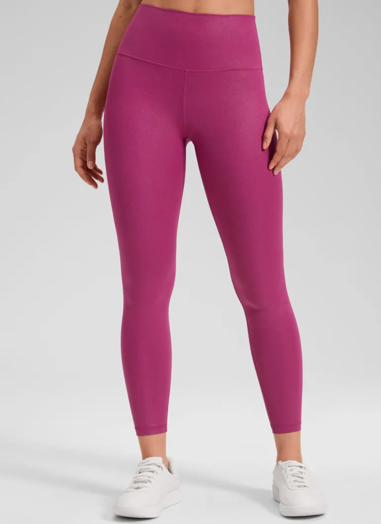 Matte Faux Leather Legging 25''