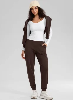 Matte Thermal Fleece Lined Jogger 27.5"