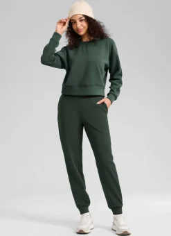 Matte Thermal Fleece Lined Jogger 27.5