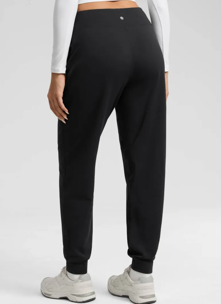 Matte Thermal Fleece Lined Jogger 27.5"