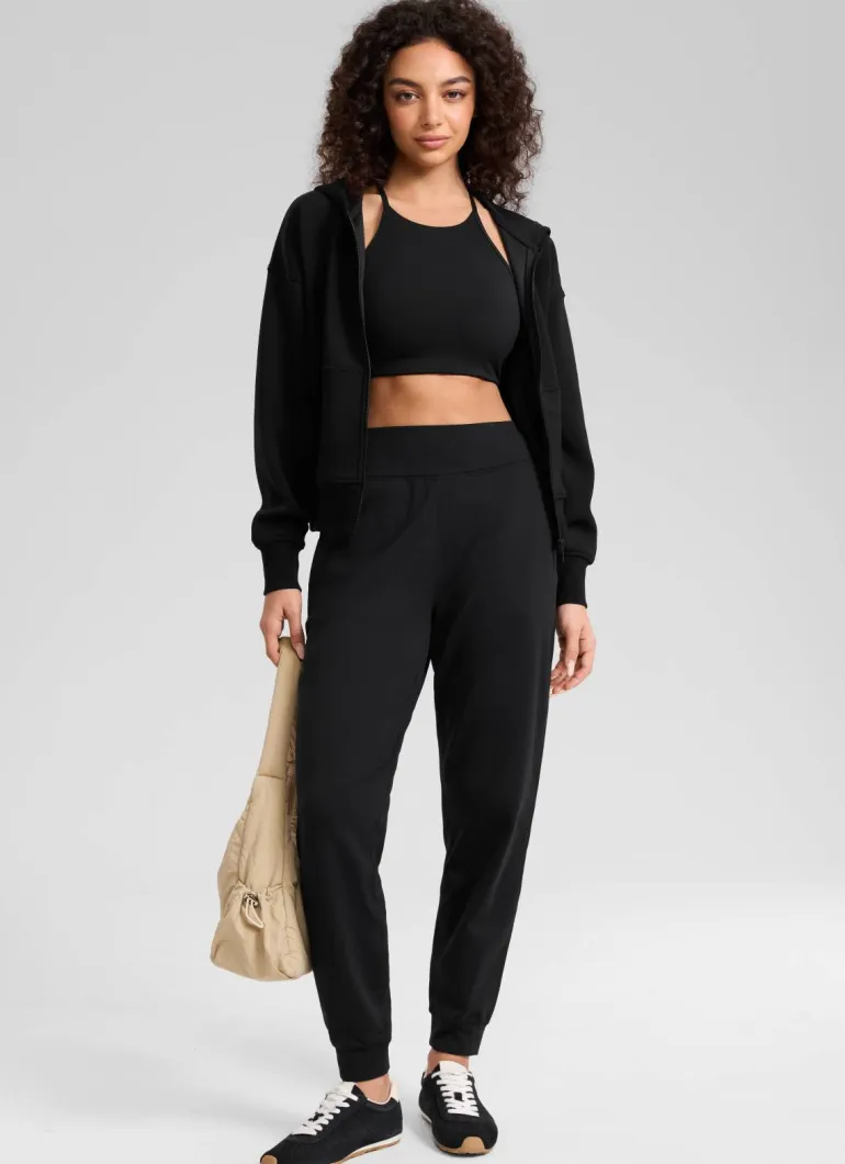 Matte Thermal Fleece Lined Jogger 27.5"
