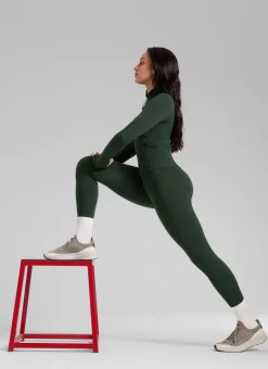 Matte Thermal Fleece Lined Origin Legging 28