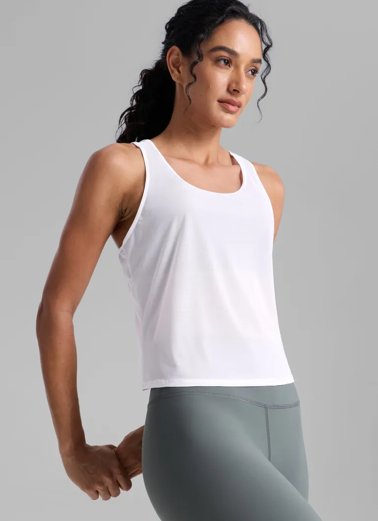 Mesh Relaxed Fit Workout Breathable Tank