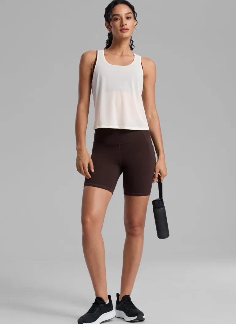 Mesh Relaxed Fit Workout Breathable Tank