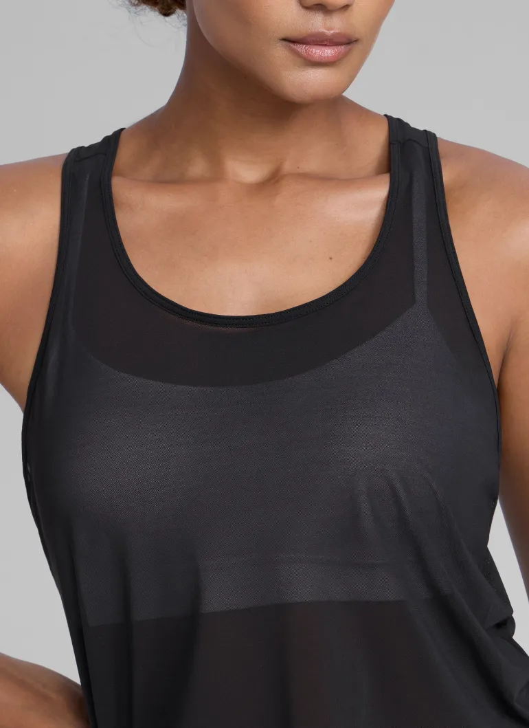 Mesh Relaxed Fit Workout Breathable Tank