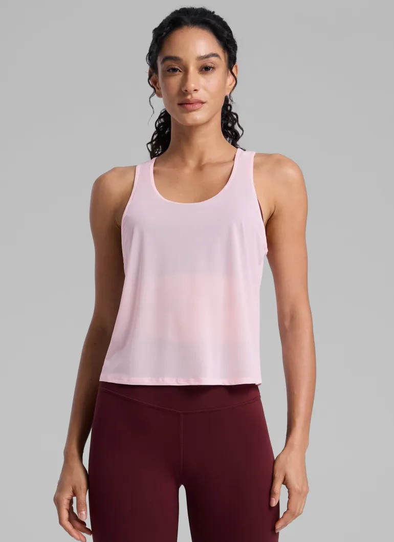 Mesh Relaxed Fit Workout Breathable Tank