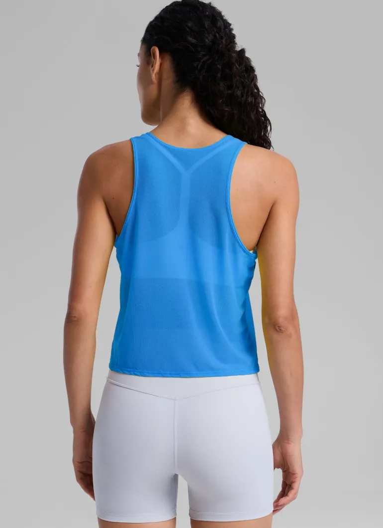 Mesh Relaxed Fit Workout Breathable Tank