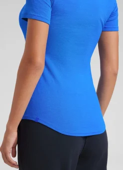 Modal Crew Neck Ribbed Short Sleeve