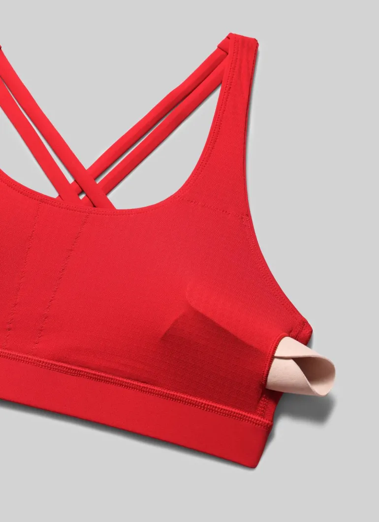 Nakedfeel Criss Cross Back Sports Bra