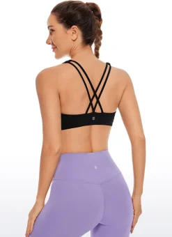 Nakedfeel Cross Back Low Cut Bra