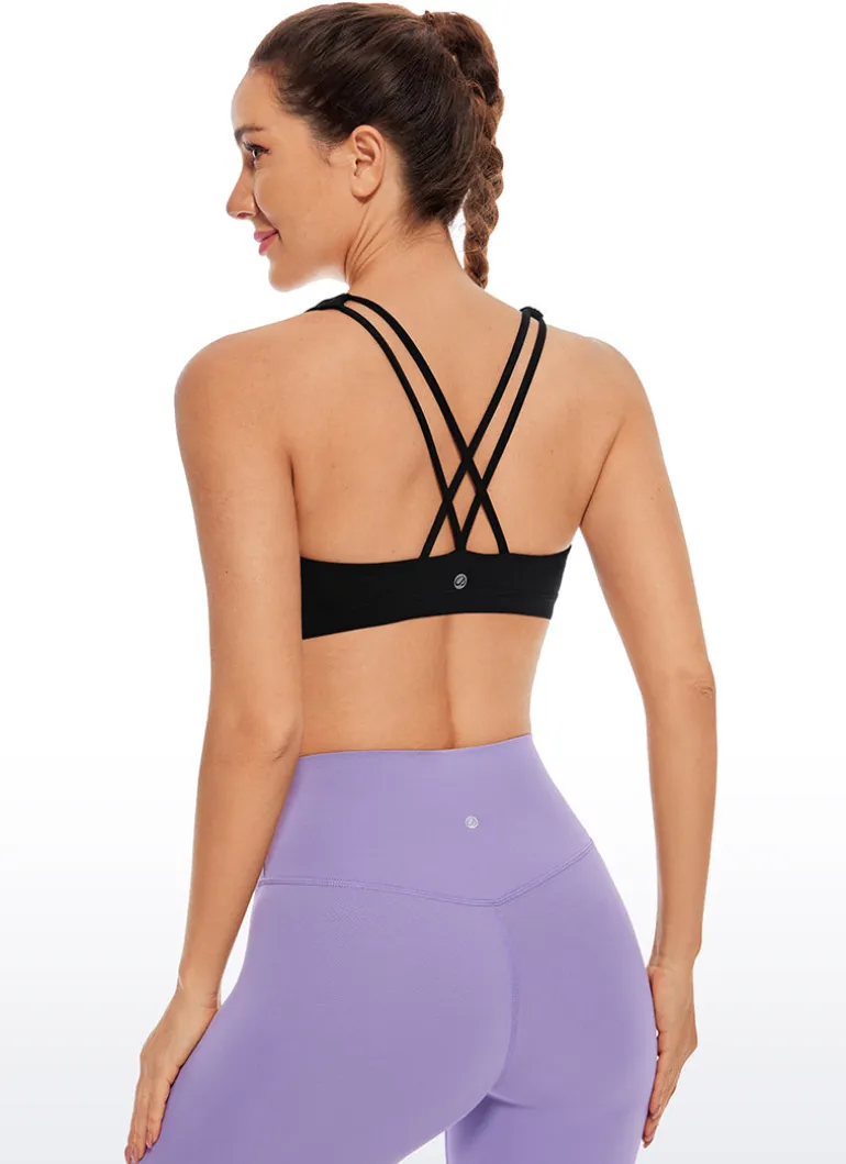 Nakedfeel Cross Back Low Cut Bra