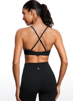 Nakedfeel Double Lined Triangle Strappy Sports Bra