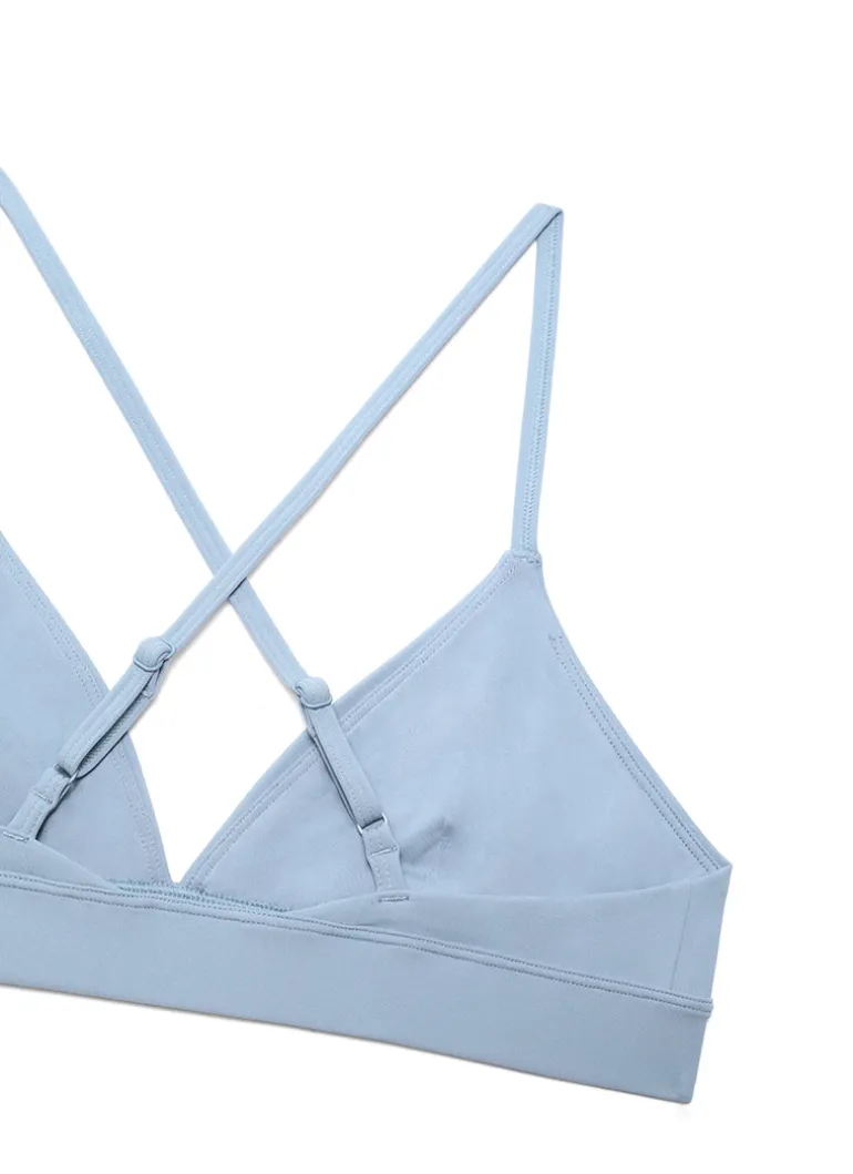 Nakedfeel Double Lined Triangle Strappy Sports Bra