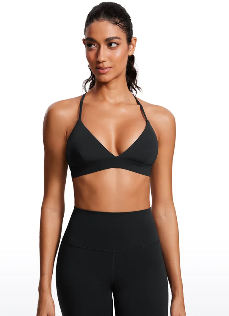 Nakedfeel Double Lined Triangle Strappy Sports Bra