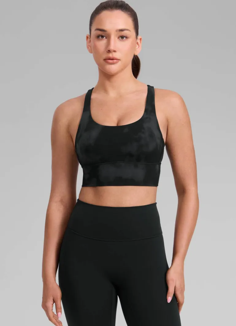 Nakedfeel Longline Criss Cross Back Bra