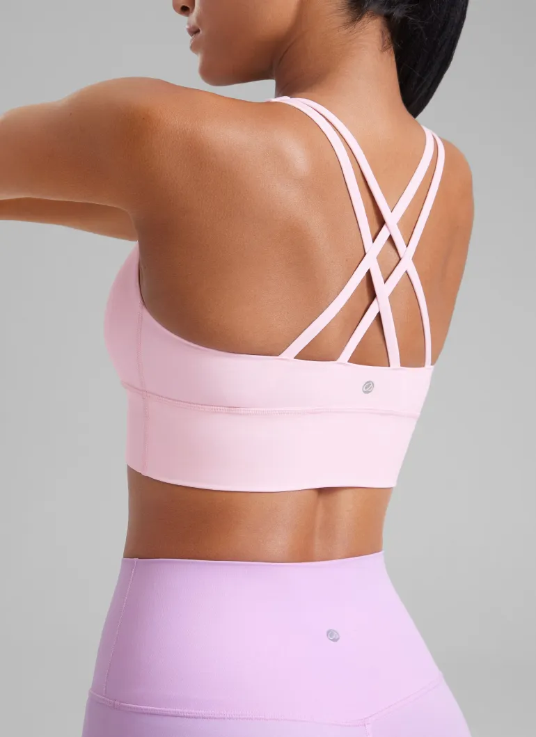 Nakedfeel Longline Criss Cross Back Bra
