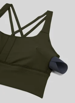 Nakedfeel Longline Criss Cross Back Bra