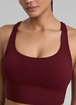 Nakedfeel Longline Criss Cross Back Bra